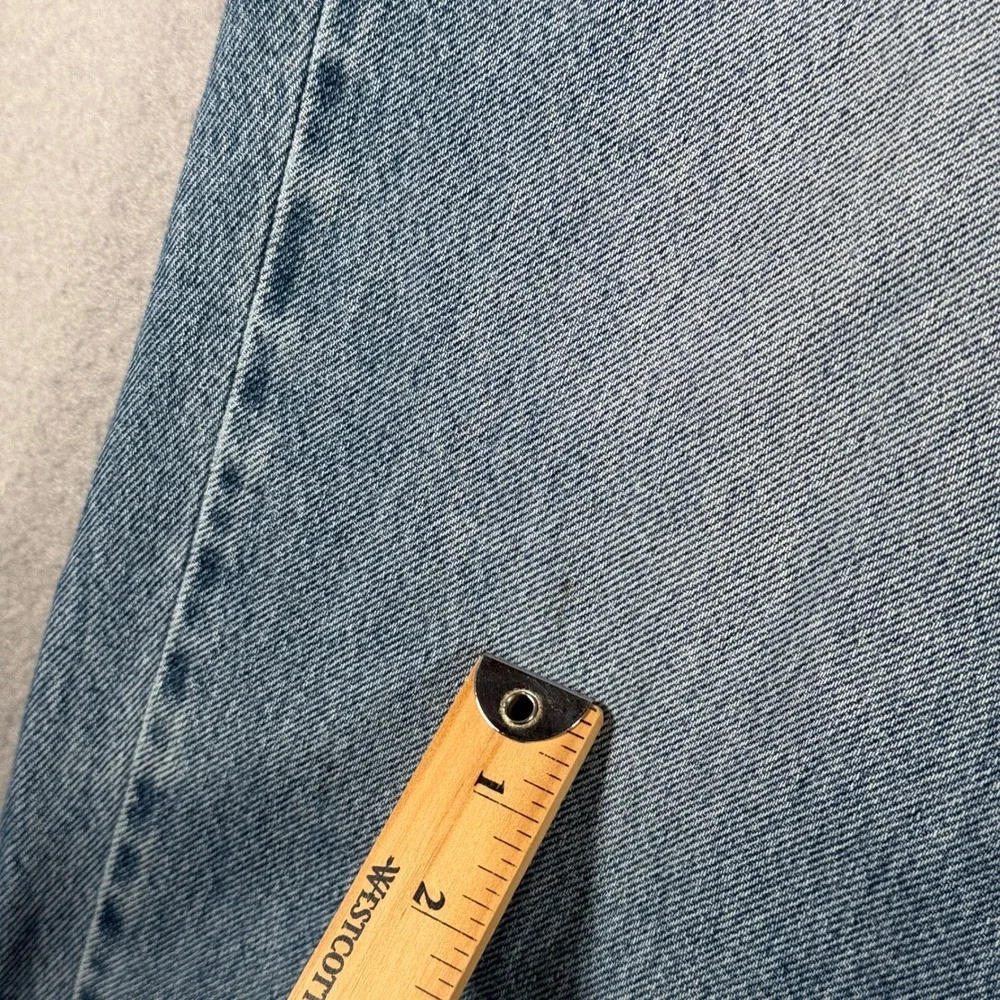 Levis 545 Loose Fit Jeans Mens 42x30 Light Wash Blue Denim 0545-0331 Vintage